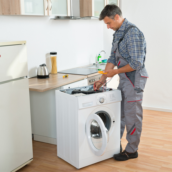 can you walk me through the steps of troubleshooting my washer issue in Islandton